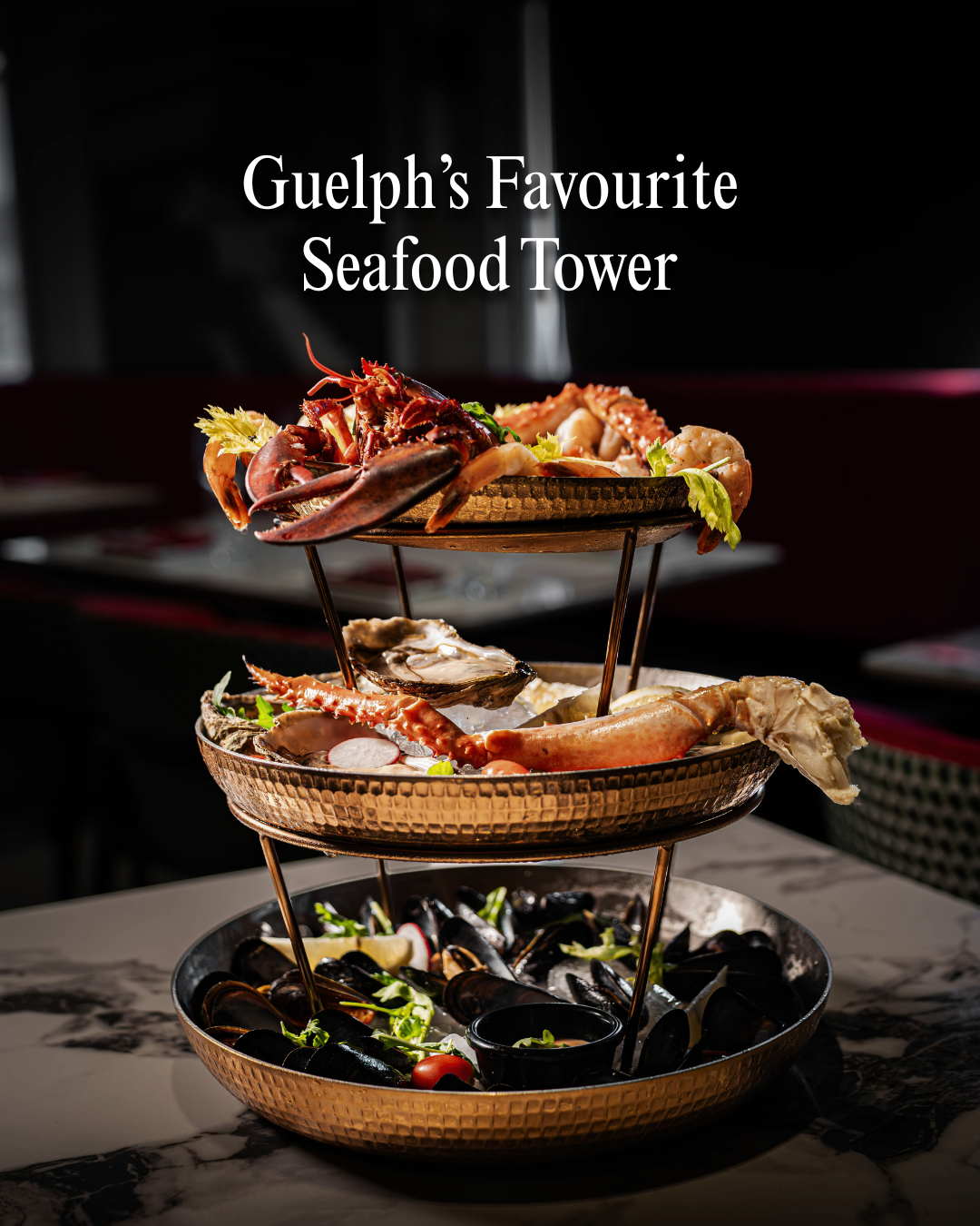 Guelph's Favourite Seafood Tower